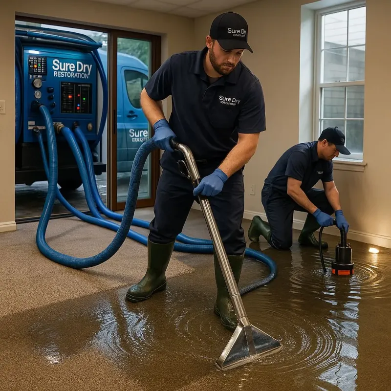 Water Extraction and Removal process in Conway, FL